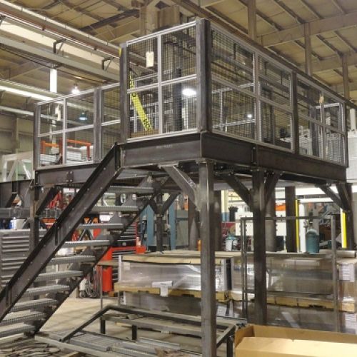 Estructuras, accesos, pasarelas, escaleras